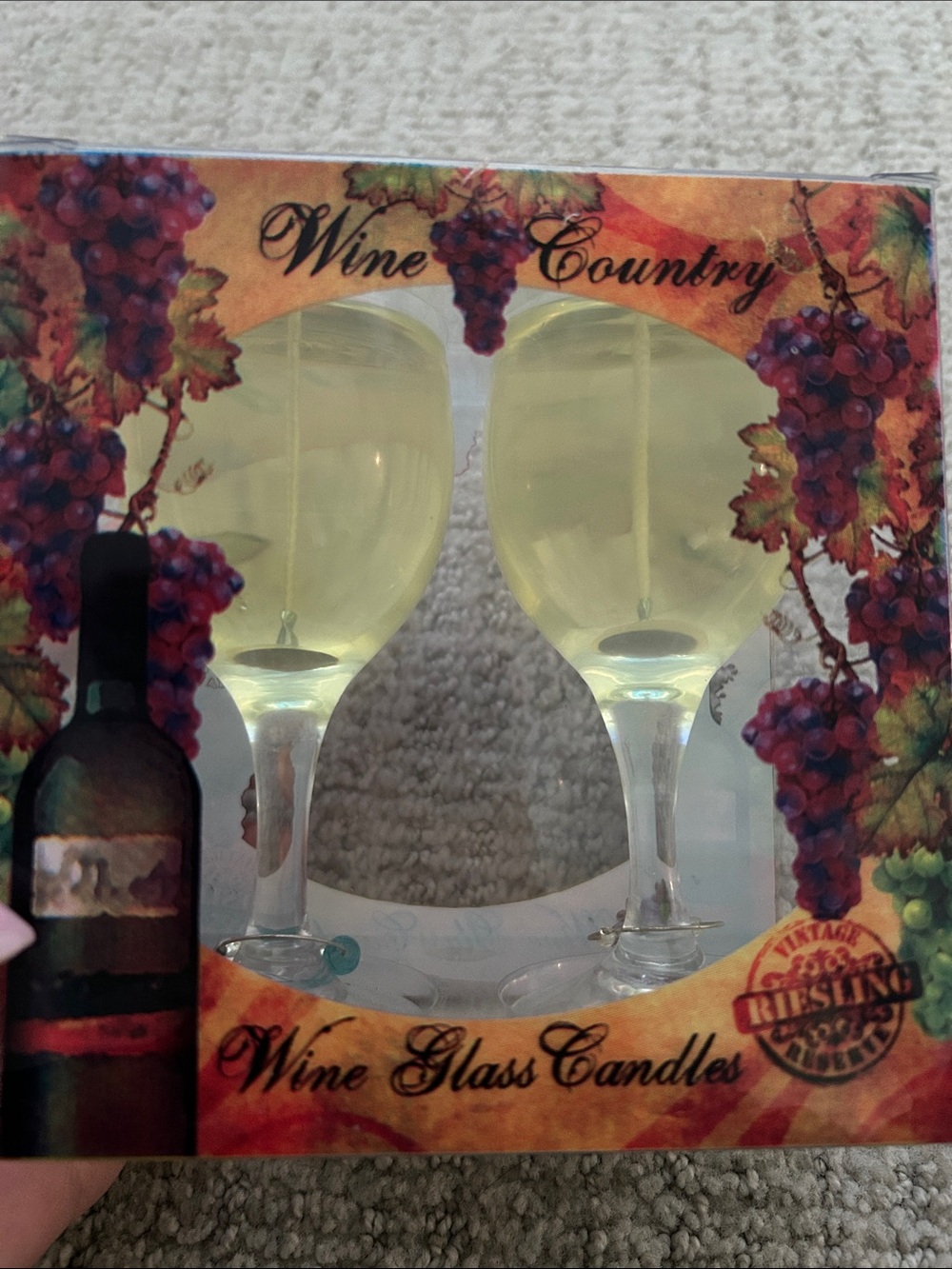 New! Wine 🍷 Glass Candles
